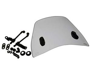 6534 - pare-brise trafic compatible avec piaggio zip 50 1997-2020 COULEUR FUMÉE