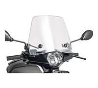 6534 - pare-brise trafic compatible avec piaggio zip 50 1997-2020 COULEUR TRANSPARENTE