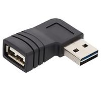 65522 Adaptateur USB 2.0 Plaqué Or Connecteur Couleur : Noir DELOCK