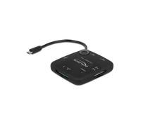 [65529] Delock Card Reader Delock USB micro B -> 4in1 +3-Port Hub OTG extern