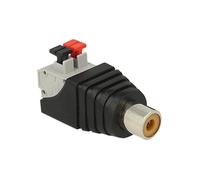 [65565] Delock adaptateur avec bloc de jonction> RCA poussoir