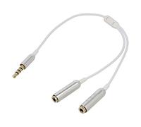 65576 Câble Jack 3,5mm, 4pin, Femelle x2, Jacka 3,5mm 4pin Mâle DELOCK