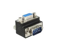 [65595] Delock Adaptateur série Coudé 270° SUB-D mâle 9 pôles - SUB-D femelle...