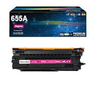 655A Cartouche de toner magenta de remplacement pour HP 655A CF453A pour HP Color Laserjet Enterprise M652, M653 M681, M682 Series (1 pièce)
