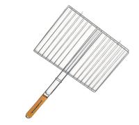 65688 - Grille Rectangulaire Double 40x29 Cm Pour Barbecue
