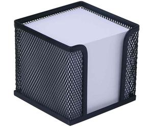[65701] WEDO Boîtier bloc notes Office, en fil métallique, noir
