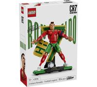LEGO Editions Cristiano Ronaldo - Légende du Foot - Jeu Football - Figurine 3D à Exposer - Décoration DIY de Chambre d'enfant - Cadeau dès 12 Ans pour Garçon, Fille ou Adulte Fan de Sport 43016
