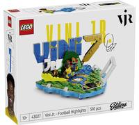 LEGO Editions Vinicius Jr. - Best of - Jeu Football - Maquette 3D avec Minifigurine Collector - Décoration de Chambre d'enfant - Cadeau dès 10 Ans pour Garçon, Fille ou Adulte Fan de Sport 43027