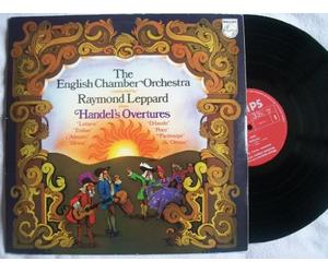 6599 053 Handel Overtures English Chamber Orchestra Raymond Leppard vinyl LP