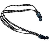 65cm tendeur de bagages pour vélo | sangle de serrage pour porte-bagages | caoutchouc de serrage pour porte-bagages | caoutchouc pour bagages avec crochets | tendeur de bagages [noir-blanc] | extenseu