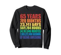 65e Anniversaire, Homme et Femme, 65 Ans, Awesome Sweatshirt