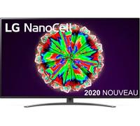 Téléviseur UHD-4K LG 65NANO81 - Smart TV - 164 cm - 4 ports HDMI - Noir