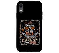 65th Birthday Queen Chapter 65 Fabulous Since 1961 Women Coque pour iPhone XR