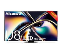 Hisense 65U8Q - Mini Smart TV LED, 4.1.2 Son multicanal, mode jeu ultra de 165 Hz, Anti-Reflection Pro, Full Array Local Dimming, Dolby Vision IQ & Dolby Atmos