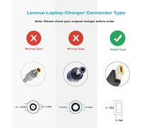 65W 20V 3.25A Chargeur pour Ordinateur Portable Lenovo Thinkpad L440 X260 T460S T460 X240 X250 AC Adaptateur Notebook Alimentation Adlx65nlc3a,Adlx45nlc3a,Adlx45ndc3a,Adlx45dlc3a 11 * 5.0mm