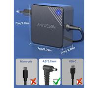 65W 45W Chargeur Ordinateur Portable 20V 3,25A pour Lenovo IdeaPad 14 15 17 330 330S 510 510s Flex 4 5 6 Yoga 710 Chargeur d'alimentation Ordinateur 4,0 * 1,7mm