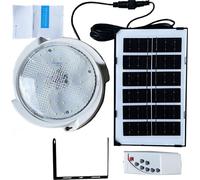 65W 60LEDs Solar Ceiling Light Interior Decoration Light Corridor Aisle Lights Light Sensing Remote Control