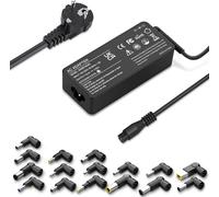 65W 90W Universal Laptop AC Adapter Charger for HP Acer ASUS Lenovo IBM Toshiba Samsung Sony Fujitsu Gateway Ultrabook Chromebook Power Cord with 16 Tips