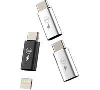 65W Adaptateur Lightning Vers Usb C Mâle Pd Chargeur Rapide (Lot De 3) Pour Iphone 16 15 Pro Pour Apple Compatible Avec Samsung Prise Type C Câble Pour Ipad Connecteur Jack Accessoire Voitur[Z1049]