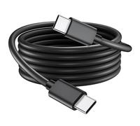 65W Câble USB C à C de 1.8M pour HP Chromebook pour Lenovo Portable/Yoga | Câble Chargeur USB C Ordinateur Portable pour Thinkpad/Acer/Dell/Asus Chromebook/Samsung/Google Tablets pour Huawei Matebook