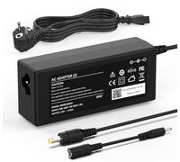 65W Chargeur Ordinateur Portable pour Acer Aspire 3 5 E15 E17 E5 E3 ES1 ES15 V3 V5 F5 R3 R7 S3 A315 A515 A314 A315-51 A315-21 E5-573 E5-575 5250 7250 19V 3,42A Alimentation Adaptateur 5,5 x 1,7mm