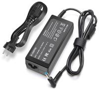 65W Chargeur Ordinateur pour HP Elitebook 840 850 Pavilion X360 11 13 14 15 17 Probook 430 440 450 Envy 13 15 Stream 11 13 14 HP 250 255 G5 G6 G7 741727-001 710412-001 Adaptateur Alimentation PC HP