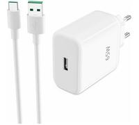 65W Chargeur Rapide avec Câble USB C 1m pour Oppo Find X3 Neo X2 Pro Reno7 5G Reno6 Reno4 N3 N2 Flip Reno8 T, SUPERVOOC Chargeur