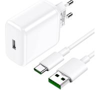 65W Chargeur Rapide avec Câble USB C 1m pour OPPO Reno11 F 10 Pro,SUPERVOOC Chargeur Secteur pour OPPO Find X5 Pro X5 Lite X3 ect