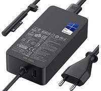 65W Chargeur Surface Pro pour Microsoft Surface Charger 65W 44W 39W 36W