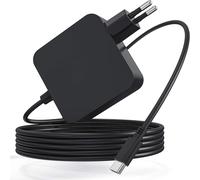 65W Portable USB C Computer Charger for Macbook Pro/Air, ASUS Zenbook, Lenovo Thinkpad Yoga, HP Chromebook, Huawei Matebook, Latitude XPS, Acer Chromebook, Google, Samsung, Type C Charger