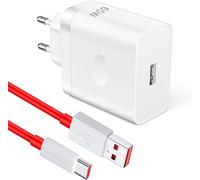 65w Super Vooc Chargeur Et Câble Usb C 1m Pour Oneplus Nord Ce 3 2 Lite/Nord 2/9/8t,Usb C Chargeur Secteur Charger Rapide Pour Oppo Reno 14f 13f 12f 11f A80 A60 A40 Pour Real Me 12+/12 Pro+/12 11 Pro