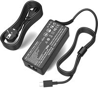 65W Usb C Chargeur Pour Lg Gram 14" 15" 16" 17" Serie 14Z90P 14Z90Q 14Z90R 15Z90P 15Z90Q 15Z90R 16T90P 16Z90P 16Z90Q 16Z90R 17Z90Q 17Z90R 17Z90S 17Z95P Type C Ordinateur Portable Alimentation