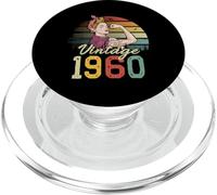 66 Ans édition limitée 1960 Vintage 66e Anniversaire Femme PopSockets PopGrip pour MagSafe