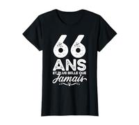 66 Ans et Plus Belle Que jamais 66e Anniversaire célébration T-Shirt