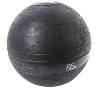 66 Fit Slam Ball Médecine-Ball sans Rebond Noir 10 kg
