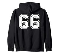 66 numéros Soixante-Six Sports d'équipe Correspondant à l'équipe Varsity Sweat à Capuche