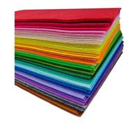 66 pieces of bright felt sheets, 20 * 30CM, perfect for DIY crafts, sewing and patchwork, as well as art projects pour la couture et le bricolage