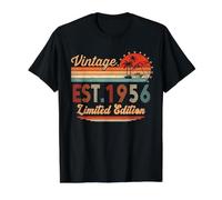 66 Year Old Gifts Vintage 1956 Édition limitée 66e Anniversaire T-Shirt Graphique avec Valeur