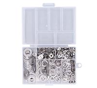 660 pièces rondelle plate 304 acier inoxydable M3 M4 M5 M6 M8 M10 assortiment Kit d'accessoires