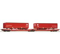 6600168 H0 Chariot de poche double T3000e, DB AG + Cargo, Ep. VI