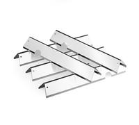 66032 Barres de flavorizer 43,4 cm pour barbecue à gaz Weber Genesis II/LX 300, Genesis II E/S-310, II E330, II E335, II S335, II LX S/E-340 (2017 et Neuer), plaques chauffantes, barre aromatique pour