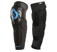 661 Rage Genouillères Mixte Adulte, Noir/Bleu, L