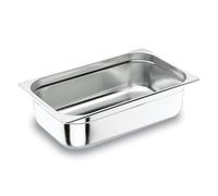 [66165] Lacor Bac de Conservation GN 1/1 Inox 18/10 Sans Anse h 65mm 8,5L