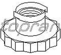 664 Achsmutter 109 topran pour arbre de transmission