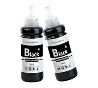 664 T664 Cartouche d'encre noire 100 ml pour Epson T664 T6641 pour EcoTank ET-2500 ET-2550 ET-2600 ET-2650 ET-3600 ET-4500 ET-4550 ET-14000 ET-1550 000 E. T-16500 L100 L110 L200 L210 L350 L455 L550