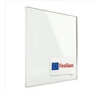 664 x 500 x 4 mm - Autonettoyante - Schott Robax - Vitre d’Insert pour poêle à Bois - Verre de Rechange Haute température - jusqu'à 800°C