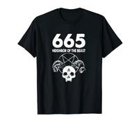 665 Neighbor Of The Beast Halloween T-Shirt