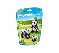 6652 deux pandas avec bébé