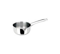 665318 casserole bombée avec bec verseur prisma 18 cm en inox 18%