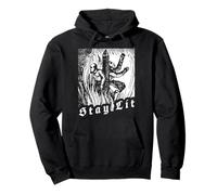 666 Burning Witches Occulte Sweat à Capuche